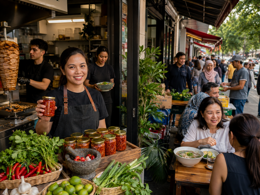From Family Recipes to Economic Engines: How Migrant Food Entrepreneurs Are Revitalising Australian High Streets